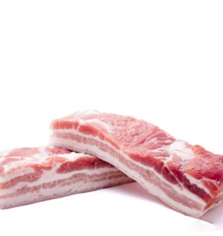 Thịt ba chỉ heo có da 皮付き豚バラ