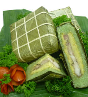 Bánh chưng　ベトナム風のちまき